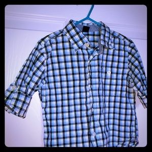 Baby Gap Plaid Button Down
